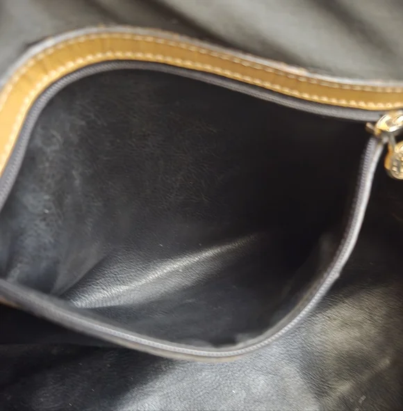 Vintage Fendi Zucca Brown Monogram Canvas Top Handle Boston Bag - Picture 15 of 16